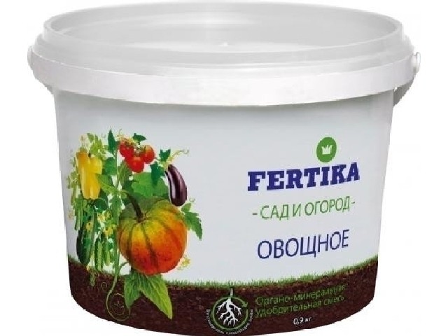 Овощное. Органо-минеральная удобрительная смесь. (ведро 0.9 кг.) Фертика